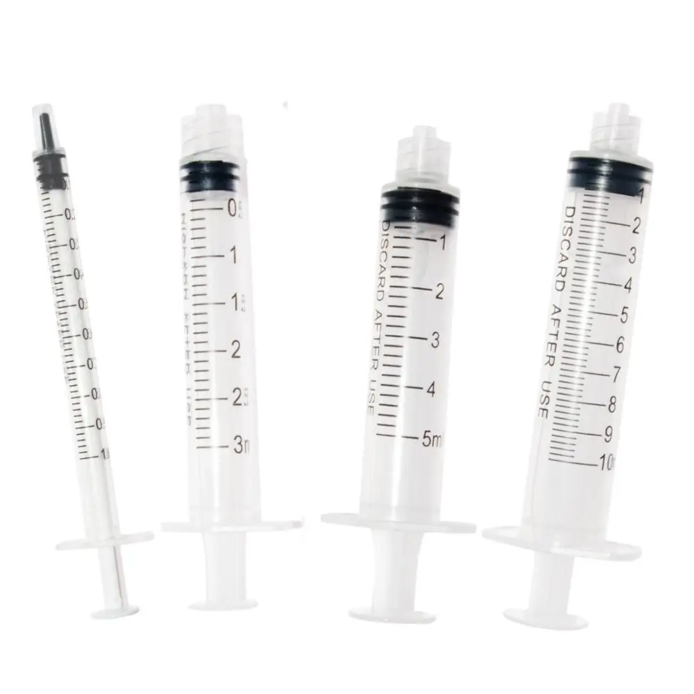 seringa plastica tamanho 1ml 2 5ml 3ml 5ml 10ml 20ml 30ml seringa sem agulhas uso para