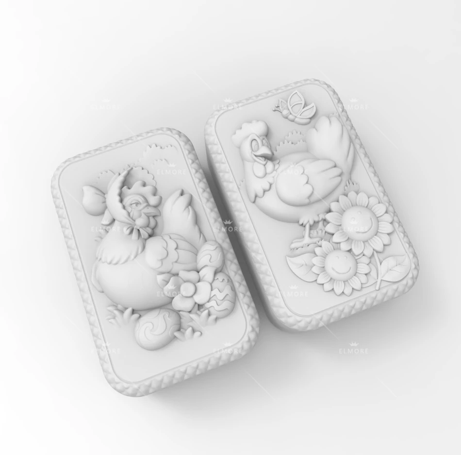 Silicone Mould DIY handmade soap mold font b food b font grade molds Sunflower and Hatching