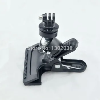 

Professional GoPro Clamp Holder + Tripod Mount Adapter For Gopro HD Hero 4/3+ Hero 3 Hero 2 Hero 1 Camera DV Flash Lamp