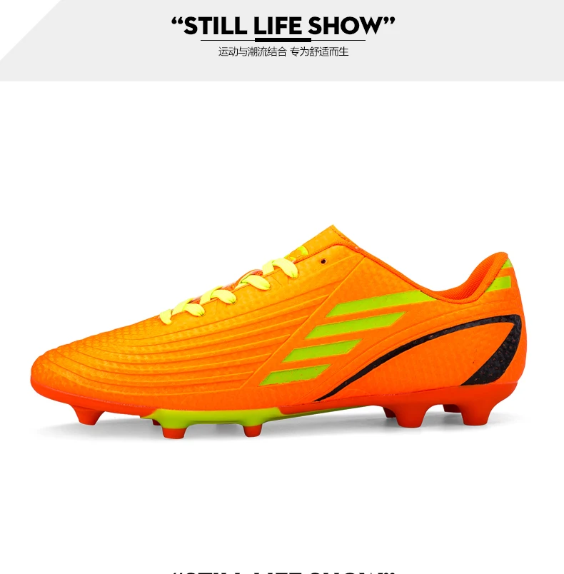 Leixiang Мужская футбольная обувь Chuteira футбольные бутсы детские спортивные ботинки мужские Botas De Futbol большой размер 45 Chaussre Новинка