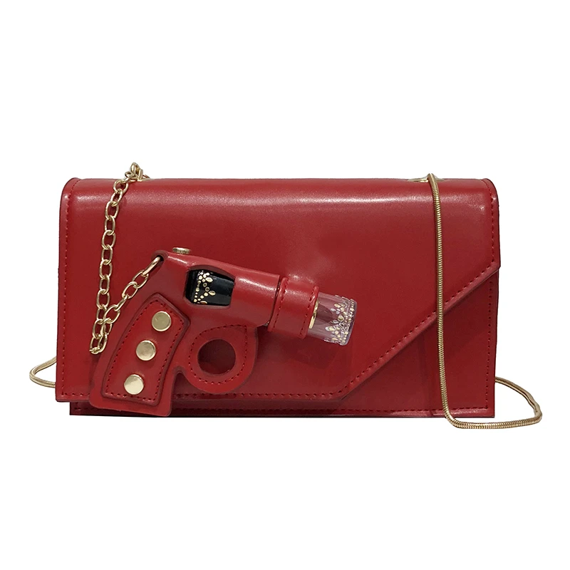 

High quality new fashion lipstick single shoulder leaning cross small square bag Bags for Women
