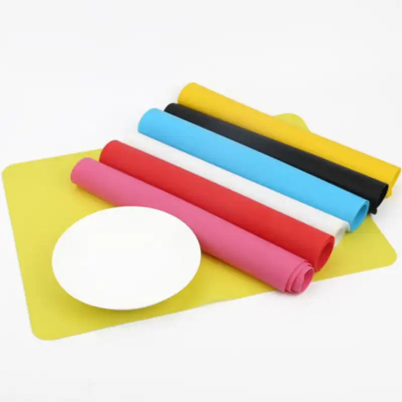 40 30cm Mata Silikonowa Do Pieczenia Nieprzywierająca Pan Podkładka Podkładka Osłona Na Stół Do Ciast Do Kuchni Liniowej Pieczenia Mata Do Pieczenia Dla 6 Kolor Placemat Table Mat Silicone Table Mattable Mat Aliexpress