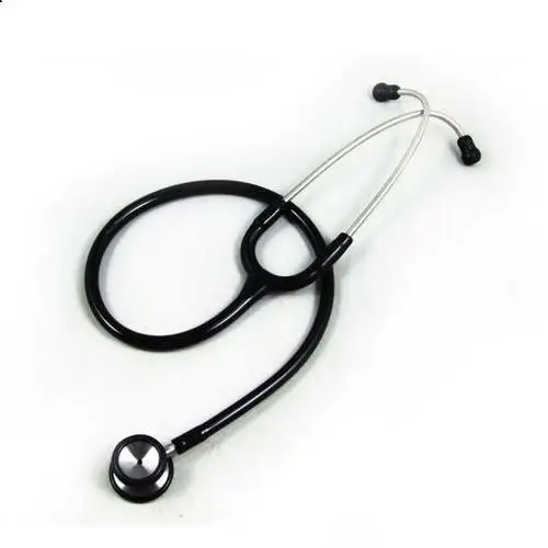 

Free shipping Deluxe child stethoscope stainless steel with accessories box medical echometer device iatrical for Auscultation