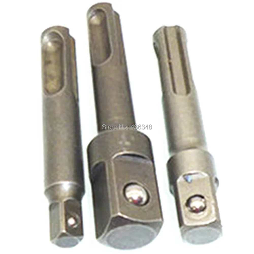 3 шт. молоток Sds Набор отверток с гнездом 1/4 &quot / 3/8&quot 1/2 &quotадаптер патрона ковентер
