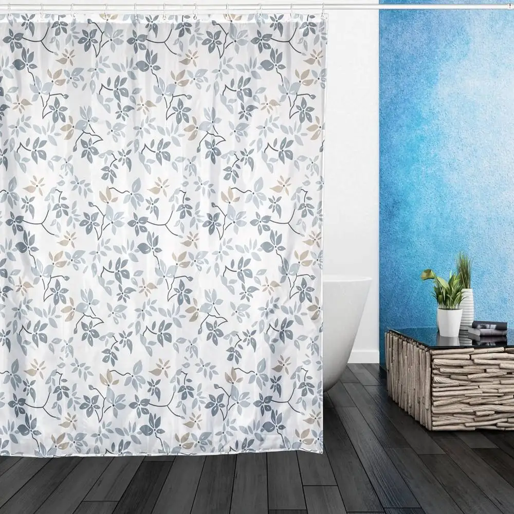 High Quality Waterproof Fabric Polyester Printed Shower Curtains