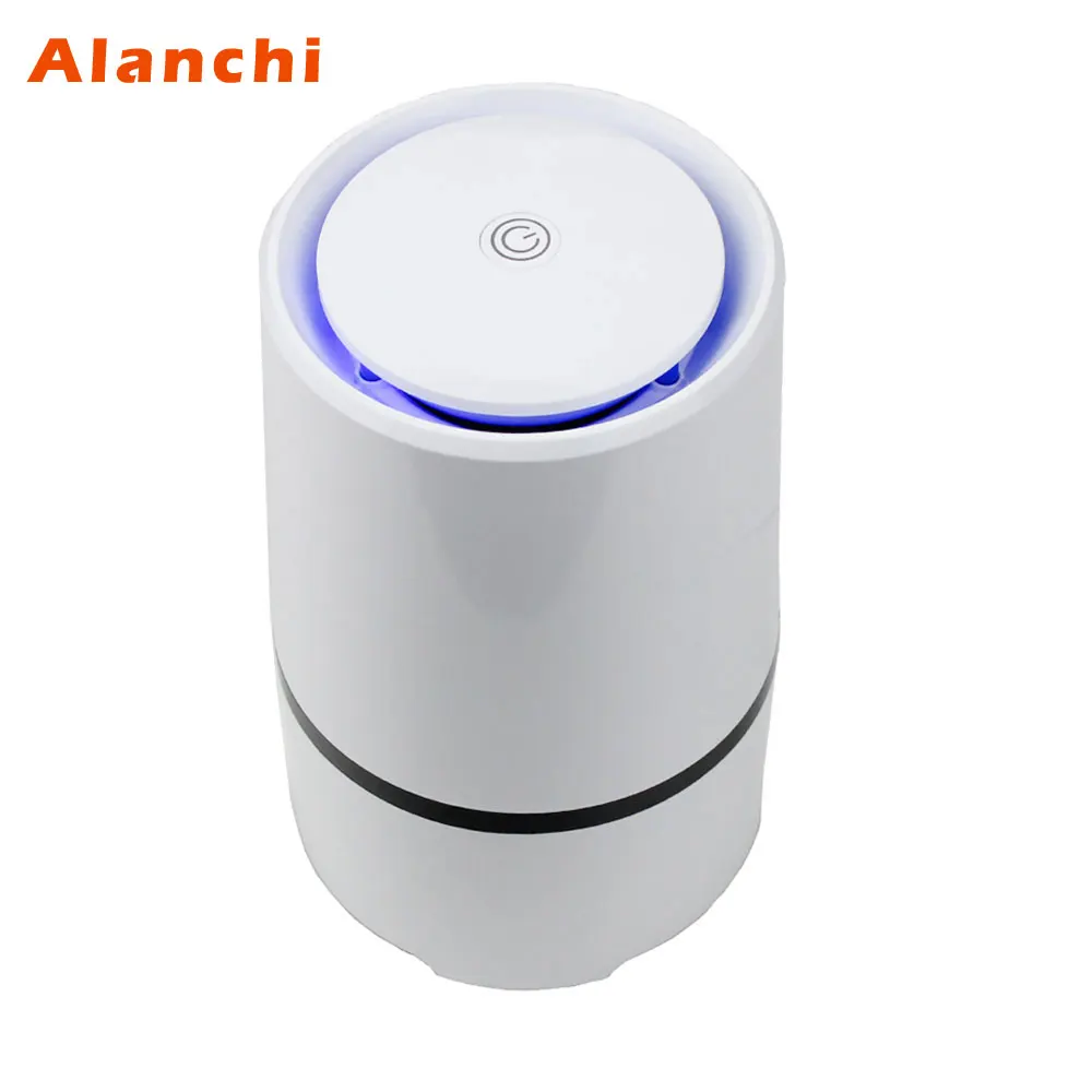 Alanchi Desk Air Purifier Built in Anion Generator HAPE Filter Support