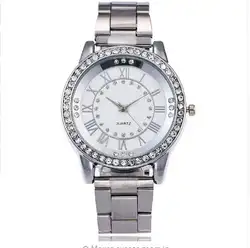 Дропшиппинг женские часы со стразами модные повседневные женские серебряные и розовые золотые сетчатые наручные часы подарок часы Relogio