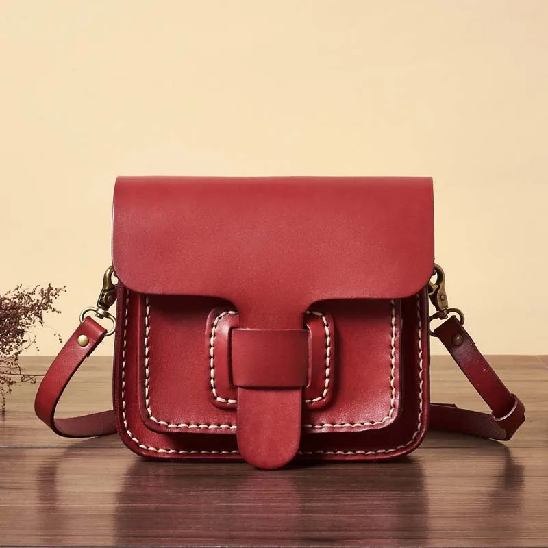 

AETOO New Retro tree ointment, hand-made cowhide leather satchel, leather shoulder bag, vegetable tanned skin