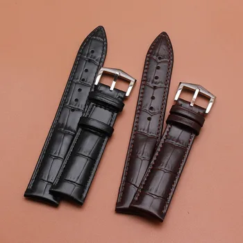 

Replacement Watchband Genuine Leather Watch strap bracelet 20mm 21mm 22mm crocodile grain watch accessories new arrival 2017 hot