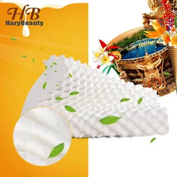 

HazyBeauty 60x38 Sleep Natural Latex Pillow Massage Orthopedic Pillow kussens Oreiller Almohada Cervical Poduszkap Memory Pillow