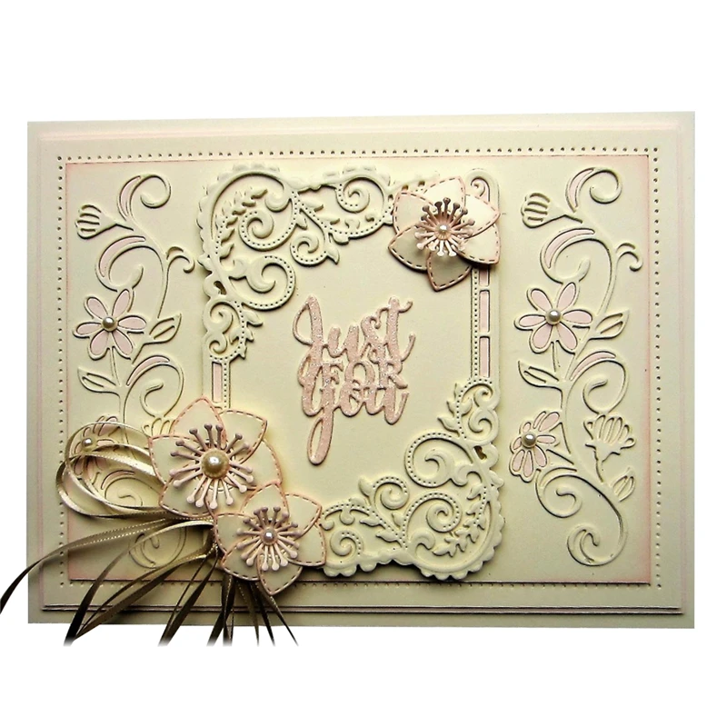

YaMinSanNiO Flowers Metal Cutting Dies New 2019 Lace Dies Scrapbooking For Making Cards Embossing DIY Crafts Stencil Die Cut