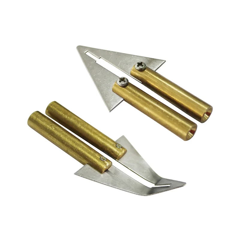 

Plastic Welding Stapler Accessory - Straight and Curved Weling Iron Knives IK-0012