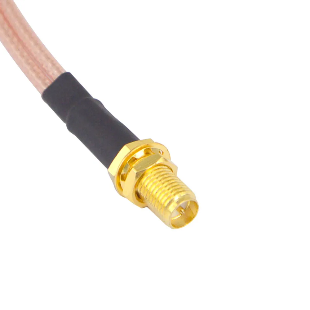 RP SMA мама к Y Тип 2 X TS9/CRC9 разъем сплиттер-Сумматор кабель косичка RG316 15 см