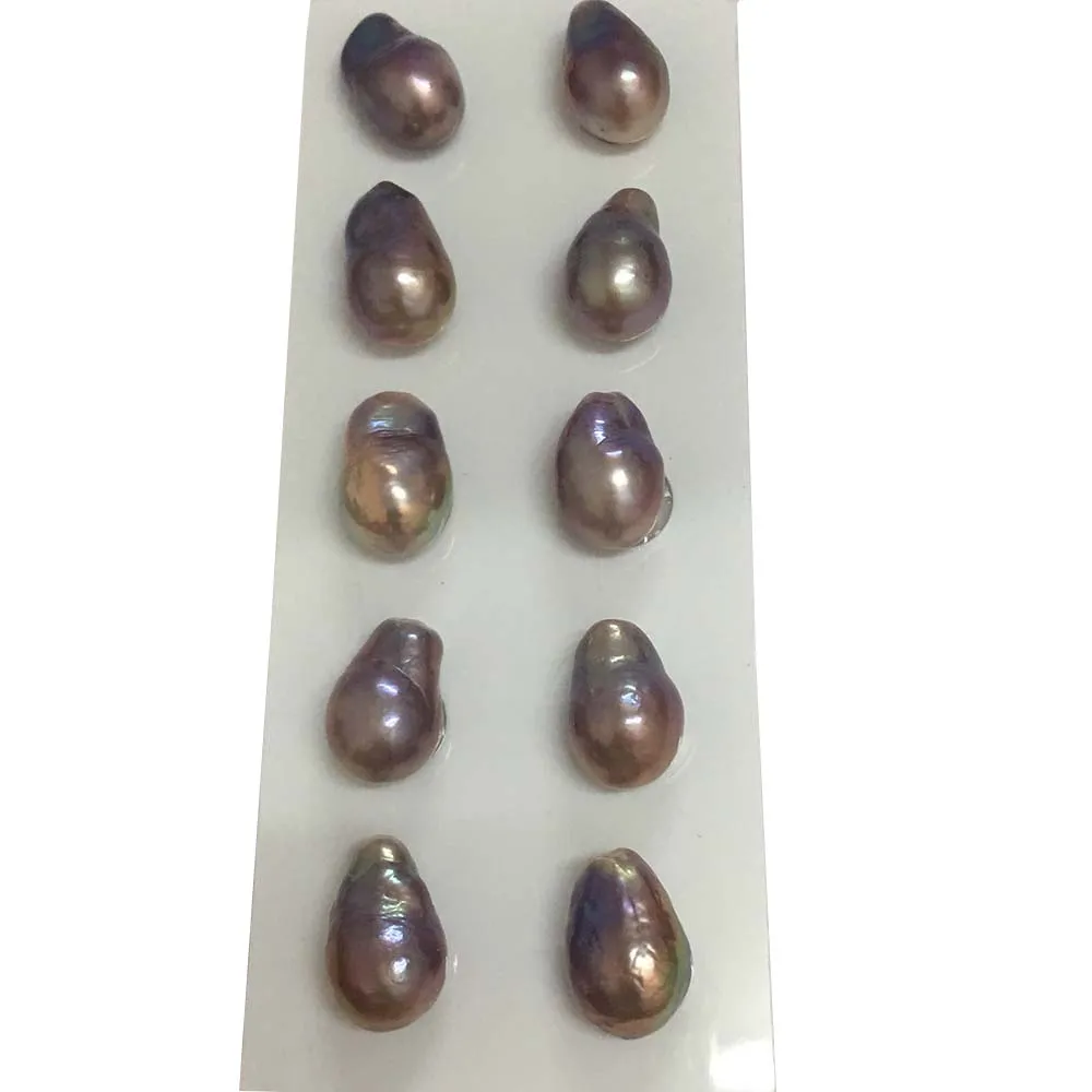 

High quality earring IN paired 2 pcs/lot pearl beads,KESHI,baroque pearl,100% nature freshwater baroque pearl.HALF drilled hole