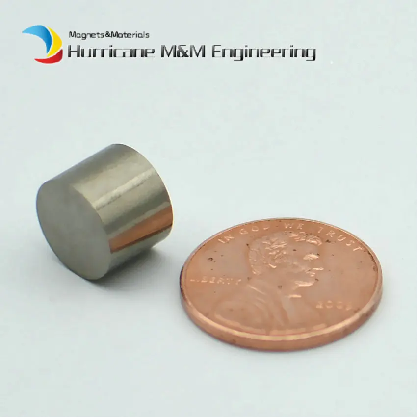 12 1000pcs Alnico Disc Diameter 10.4x8 mm 0.41" 550 Degree C