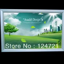 Дисплей Алюминий тонкий лайтбокс