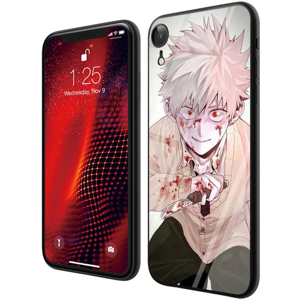 Чехол из закаленного стекла для iPhone 6 6S 7 8 Plus 5 SE XR X XS 11 Pro MAX|Бамперы| |