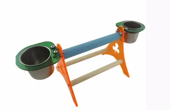 

The tripod of large & small gray parrot desktop stand catch acrylic mill stand(include cups)