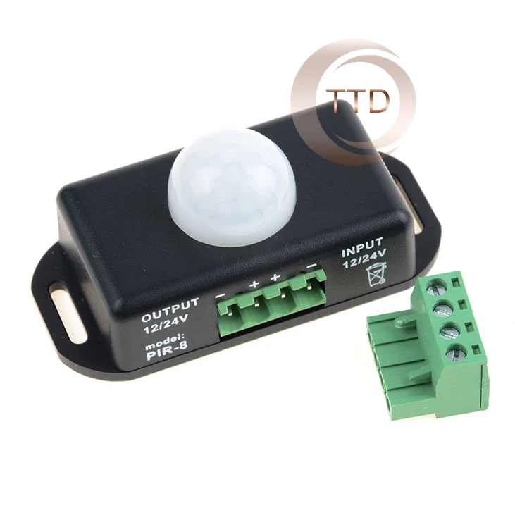 Human body DC12V 24V Led PIR Sensor Switch Controller Sensor Induction