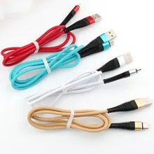 1 м Flexural Usb кабель для передачи данных type-c Android 2A Быстрая зарядка строка данных для Apple FDC-Z02