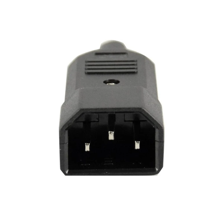 AC Мощность Plug 250V IEC 320 C14 3 Pin с разъемом «папа» Мощность адаптер переменного тока, 1 шт