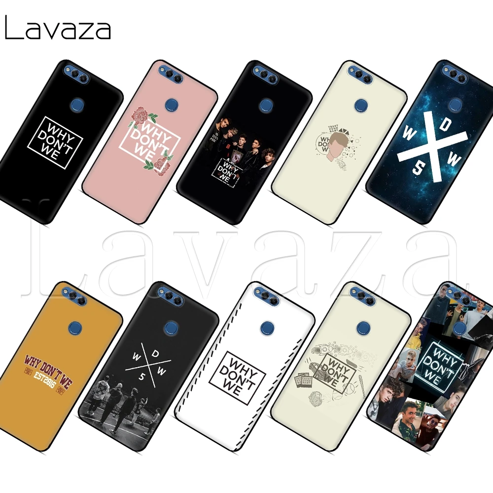 

Lavaza Why Don't We Case for Huawei P8 P9 P10 P20 P30 Y6 Y7 Y9 Lite Pro P Smart Nova 2i 3i Mini 2017 2018