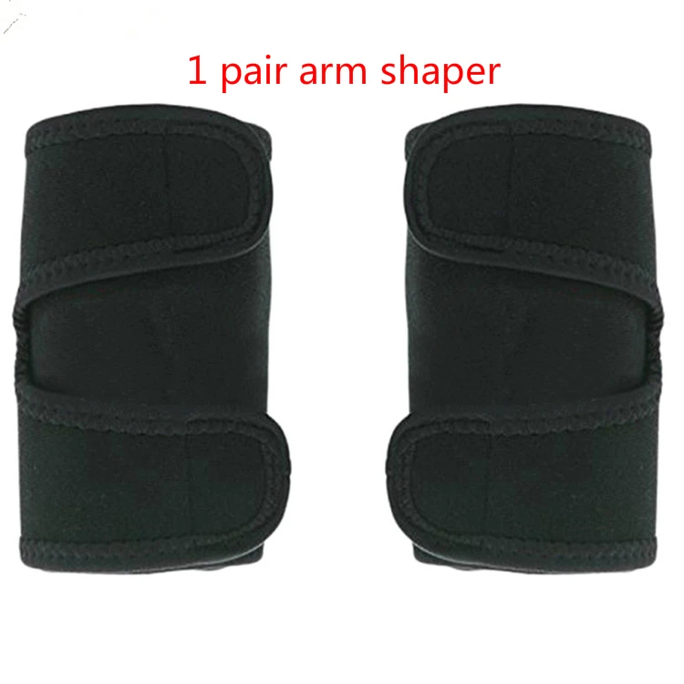 1 pair arm shaper Корректирующее устройство для ног сауна пот бедра триммеры калории анти целлюлит, снижение веса для похудения ног жира термо неопрен компрессионный пояс - Цвет: 1 pair arm shaper