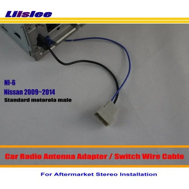 

Liislee For Nissan Frontier GT-R Juke March Maxima- Car Radio Antenna Adapter / Aftermarket Stereo Antenna Wire / Switch Cable