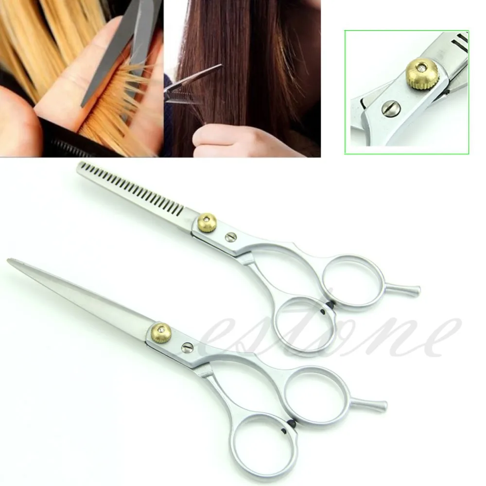 

New Professional Hair Cutting Thinning Scissors Shears Barber Hairdressing Set