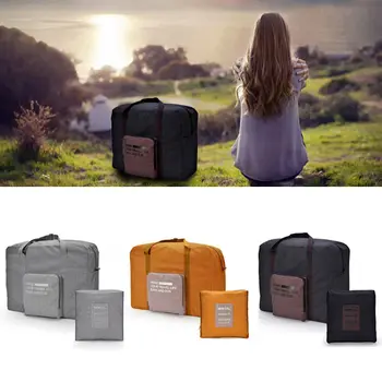 

Foldable Travel Storage Luggage Carry-on Organizer Hand Shoulder Duffle Big Bags Hot New Fold Luggage Trolley Case Storage Bag