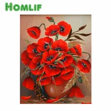 5d алмазная картина на заказ полный квадратный цветок мака значок с вышивкой в виде ромба pintura manualidades lightpad Алмазная мозаика значок