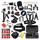 Save 2.57 on Kit Case Tripod Strap Mount Monopod for Gopro Accessories for Go Pro Hero Session 5 4 3 SJCAM SJ6 SJ7 Xiaomi yi 4k Sport Camera