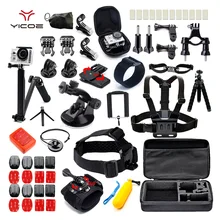 Kit Case Tripod Strap Mount Monopod for Gopro Accessories for Go Pro Hero Session 5 4 3 SJCAM SJ6 SJ7 Xiaomi yi 4k Sport Camera