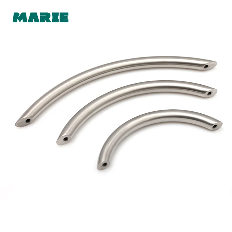 304 Stainless Steel Cabinet Door Furniture Handles Kitchen Modern Dining Table Drawer Knobs and Pulls
