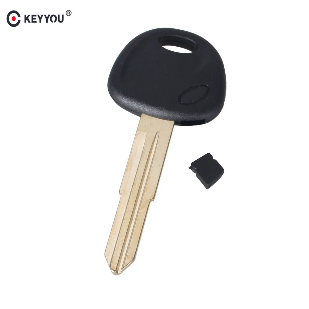 

KEYYOU Right Blank Transponder Car Key Shell Replace For Kia Cerato Sportage Optima Uncut Blade Key