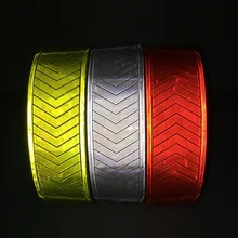 5 см высокая видимость Светоотражающая Предупреждение ющая флуоресцентная оранжевая ПВХ лента светоотражающая Защитная жилетка полосы популярная Предупреждение предупреждающий ремень