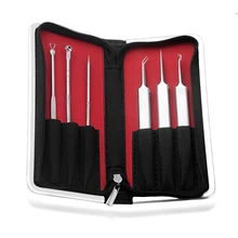 6 шт./компл. Пинцет для удаления угрей комедонов машина и брендов удаления прыщ иглы для удаления угрей инструмет для удаления черных точек инструмент для удаления угрей