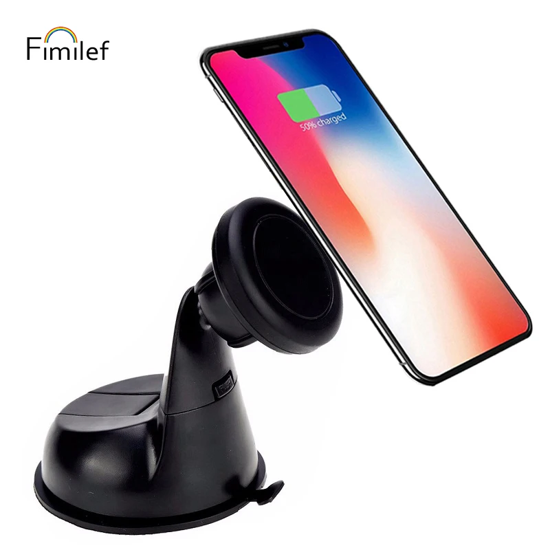 Автомобильный магнитный держатель для телефона Femilef IPhone Samsung