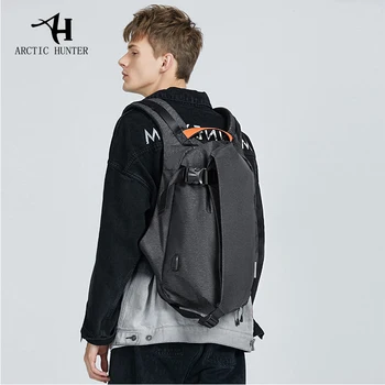 

ARCTIC HUNTER New backpack men's trend backpack large capacity computer bag student bag multi-purpose leisure travel bag