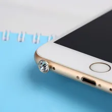 5 шт Универсальный 3,5 мм Алмазный пылезащитный Разъем Аксессуары для мобильных телефонов гаджеты наушники