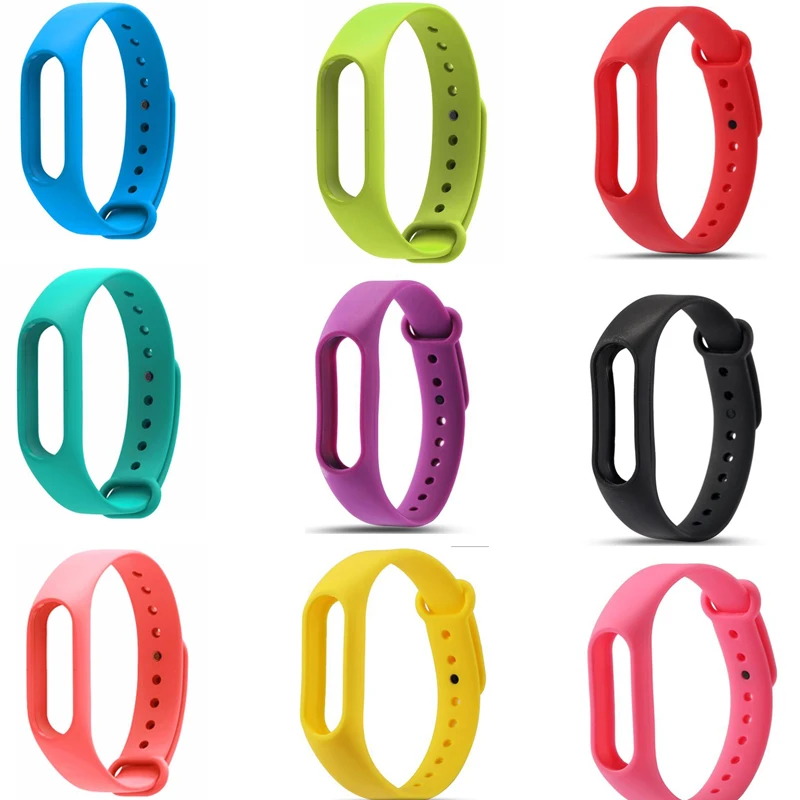 

New For Xiaomi Mi Band 2 3 Bracelet Strap Miband 2 3 Strap Wristband Band For Mi Band 2 3 Silicone straps