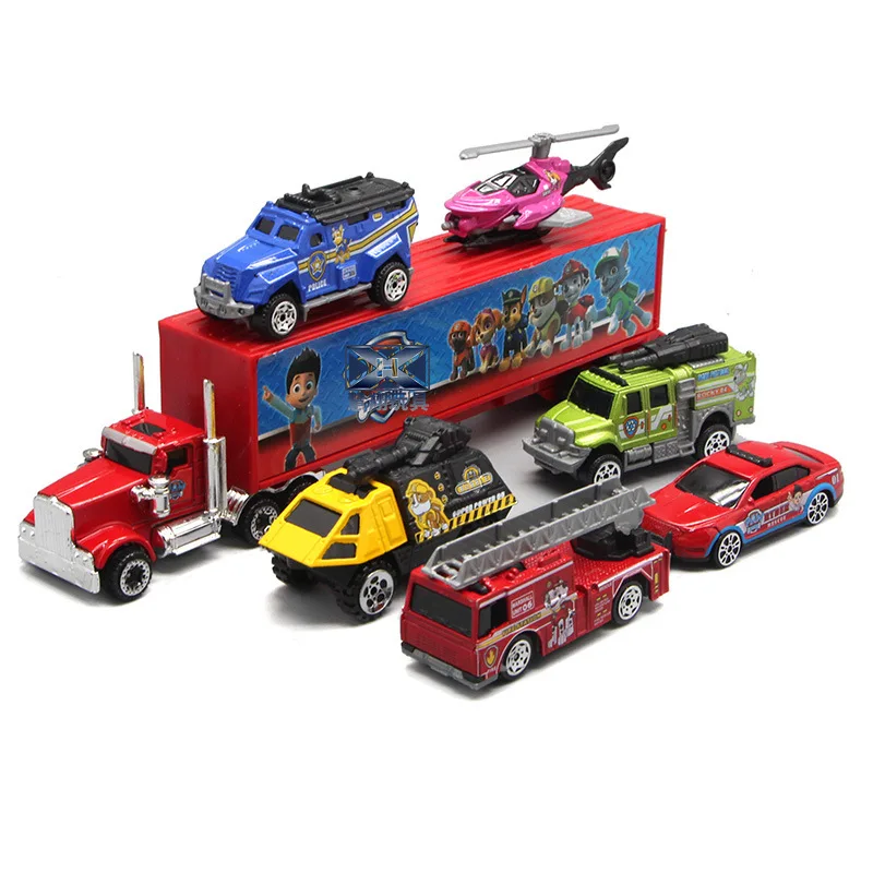 7Pcs Batman Batmobile Truck Car Model Toy Vehicle Metal Diecast Gift Kid Xmas UK 