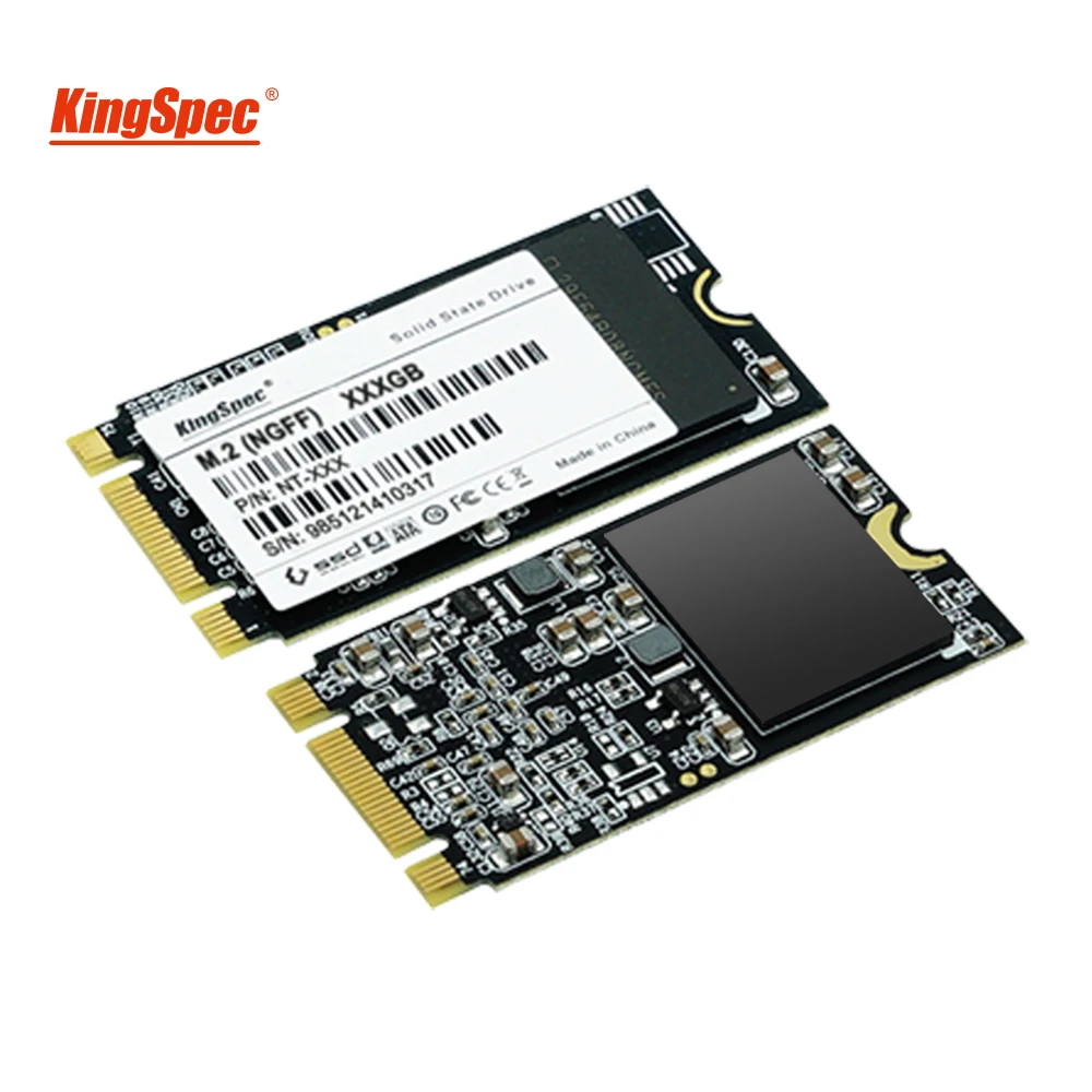 KingSpec SSD 22*42 мм M.2 SATA NGFF 500 Гб 256 ГБ 120 Внутренний твердотельный накопитель для