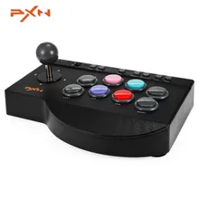 Original PXN-0082 Arcade Wired Joystick Game Controller USB Interface for PC PS3 PS4 Xbox one