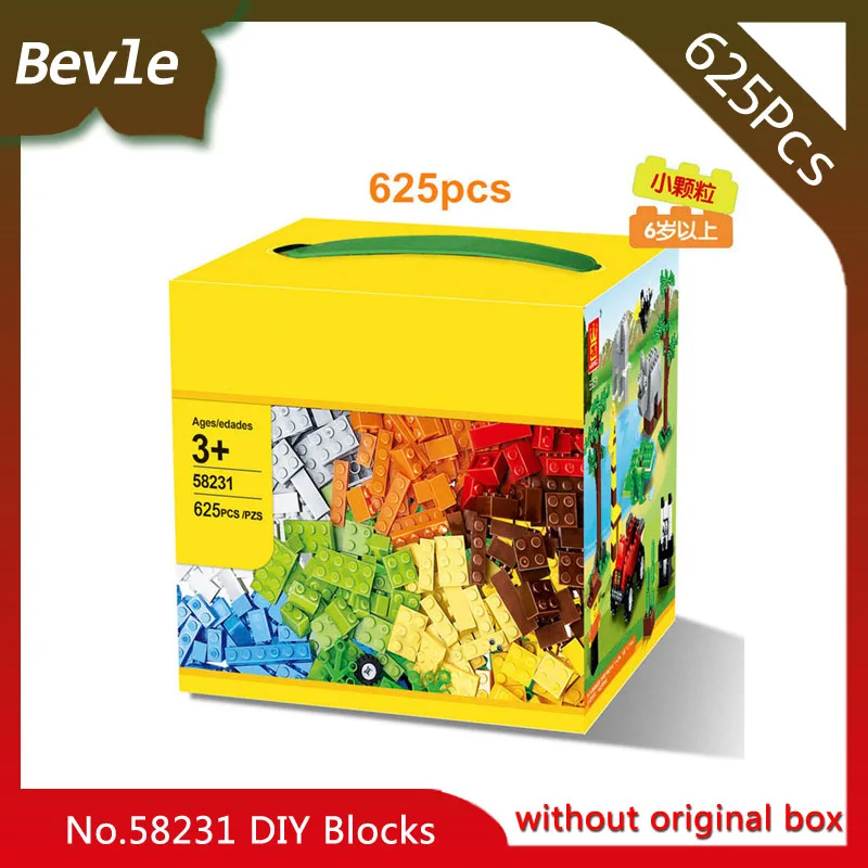 

Bevle Store LEPIN 58231 625Pcs Creative Variety Series Random deformation Building Blocks set Bricks For Children Toys Wange