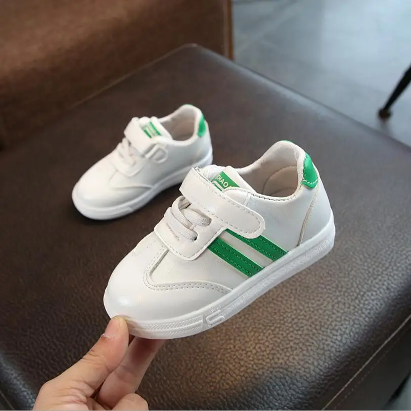 

EUR 21-30 Kids Baby Spring Fashion School Sneakers New 2018 Boys Girls WaterPoof Running Toddler White Sports Shoes 24