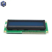 1 шт. TENSTAR РОБОТ LCD1602 ЖК-монитор 1602 5 В синий экран и белый код для arduino