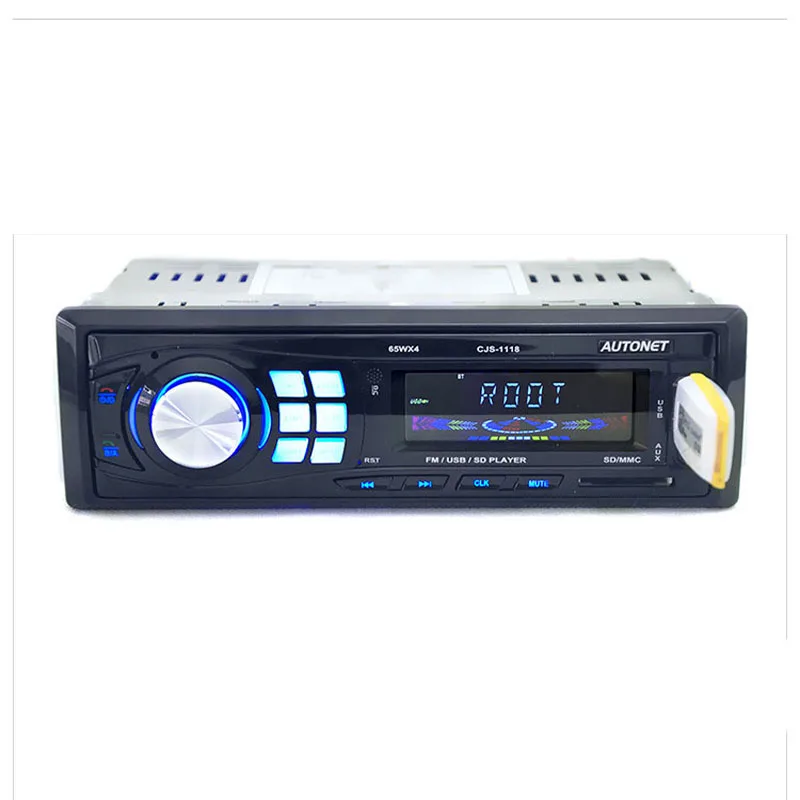 Автомагнитола mp3 плеер Bluetooth FM стерео с дистанционным управлением USB/SD/порт 1 DIN