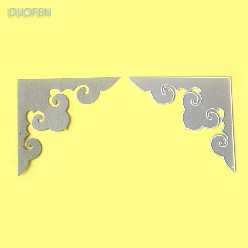

1pc European corner stencil metal Cutting die for DIY craft projects Scrapbook Paper Album Papercraft greeting cards decorations