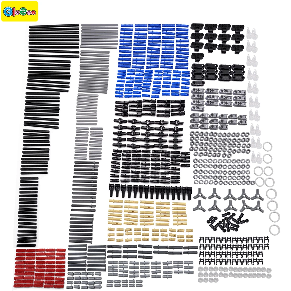 

Big Building Blocks Set Technic Parts Moc Bricks Gears Rack Axle Conectors Kids Toys For Children Boys Assembly Models Cars Kits